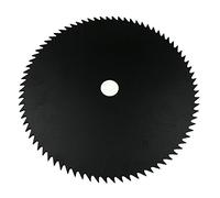 TF Lame de débroussailleuse en acier au manganèse, 255 mm, 80 dents, convient pour bois et arbustes