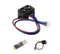 TF-Luna Module de capteur Lidar à point unique 0,2 à 8 m Distance de mesure de portée pour drone robot de détection industrielle Smart Home Support I/O, UART et I2C