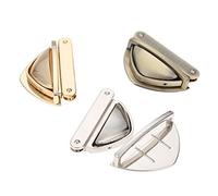 TF Porte-monnaie Push Lock Sets pour porte-monnaie Fermeture à cliquet Catch Tuck Lock pour sac en cuir sac porte-monnaie DIY