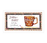 TF Publishing Susan Branch Petit planificateur de poche mensuel 2026-2027 avec 2 pages de calendrier et section pour notes lignées - Calendrier de poche 2 ans 2026-2027 parfait pour sac à main - 8,9 x