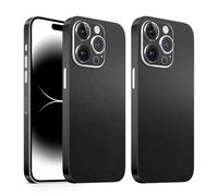 TF Skins Lot de 2 films de protection d'écran pour iPhone 12 Pro Max Skin pour l'arrière et les côtés avec protection de l'appareil photo Noir mat