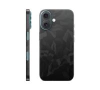 TF Skins Skins Compatible avec iPhone 16, film de protection d'écran complet à 360°, super fin et résistant (Shadow Black)