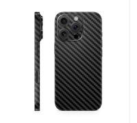 TF Skins Skins Compatible avec iPhone 16 Pro, film de protection d'écran complet à 360°, super fin et résistant (noir carbone)