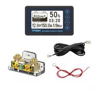 TF03KH Moniteur de batterie pour véhicule récréatif 8-120 V Lithium Fer Phosphate Capacité Capacité de la batterie, Prend en charge une tension de 8 à 120 V et un courant jusqu'à 0-150 A/0-500 A