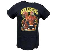 tf6jres Bill Goldberg Double Pose Signature Mens Black T-Shirt Black M