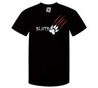 tf6jres Blutbad Men's T-Shirt Grimm Slogan Merchandise Inspired Black 3XL