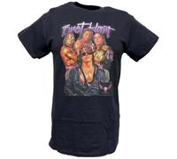 tf6jres Bret Hitman Hart Neon Sign Mens T-Shirt Black L