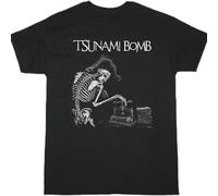 tf6jres Tsunami Bomb The Spine That BINDS Black T-Shirt Black Black