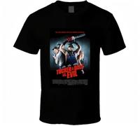 tf6jres Tucker and Dale vs Evil Cool Horror Movie Poster Fan T Shirt Black Black