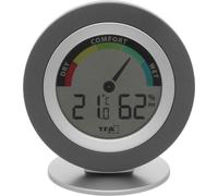 Thermomètre TFA Thermohygromètre digital COSY 30.5019 noir grisargenté Noir G