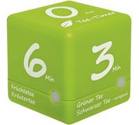 TFA Dostmann Tee-Timer Cube Minuteur vert numérique