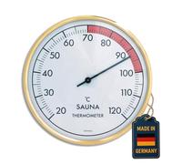 TFA 40.1011 Thermomètre pour sauna 16 cm (Import Allemagne), or