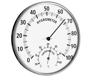 TFA 45.2019 Analogique Précision Hygromètre Thermomètre Intérieur Métal 23 MM