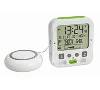 TFA 60.2538.02 Radio-Réveil Boom Numérique Vibreur Capteur Snooze Bruyant