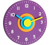 Horloge murale TFA Dostmann 60.3015.11 à quartz 230 mm x 40 mm lilas mécanisme d'horloge silencieux