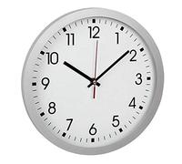 TFA 60.3035.02 Horloge Murale électronique, 300 mm Argenté