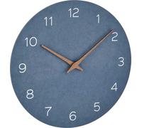 Horloge murale TFA Dostmann 60.3054.06 à quartz 297 mm x 45 mm bleu