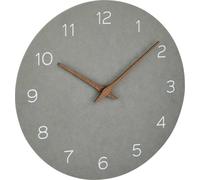 TFA 60.3054.10 Horloge murale analogique gris béton