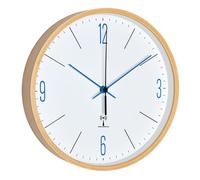Tfa 60.3524.06 Horloge murale analogique radiocontrôlée avec cadre en érable