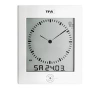 TFA 60.4506 Horloge Murale radiopilotée avec Affichage de la température ambi...