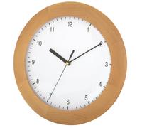TFA 98.1065 Horloge Hêtre Massif 30 CM Radio Murale Heure DCF-77