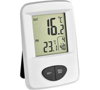 Thermomètre radiopiloté TFA Dostmann Base blanc