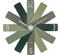 TFA Clock in the box vert Horloge murale