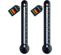 TFA Dostmann 12.3048 Thermomètre noir (Lot de 2)