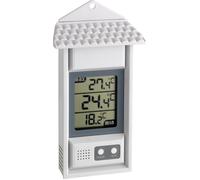 TFA Dostmann Thermomètre-hygromètre numérique Moxx 30.5026.02 – Contrôle du climat intérieur – Blanc