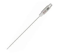 TFA Dostmann 30.1058.02 Thermomètre à sonde à piquer Plage de mesure -40 à +250 °C conforme HACCP, Blanc.
