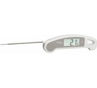 TFA Dostmann Thermo Jack Gourmet Thermomètre de Cuisine Professionnel Pliable Thermomètre à Viande avec revêtement antibactérien Lavable L 160 (275) x 48 x 20 mm