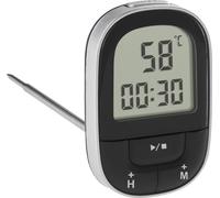 TFA Dostmann 30.1062.01 Thermomètre de cuisine affichage en °C / °F, nourriture pour bébé, pâtisserie, rôti, burger, matière