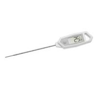 TFA Dostmann Thermomètre de cuisine 30.1064.02.K – arrêt automatique, capteur inox, étanche