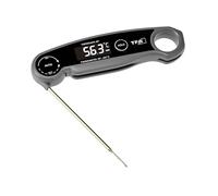 TFA Dostmann 30.1069 Thermo Jack Jet 30.1069 Thermomètre numérique pour barbecue à viande, thermomètre de cuisine, thermomètre à piquer, température centrale, barbecue, rechargeable via USB, lavable,