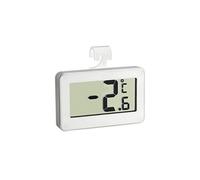 TFA Dostmann Thermomètre digital, 30.2028.02, polyvalent, mesure de la température dans le réfrigérateur, bien lisible, blanc