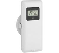 TFA Dostmann Transmetteur thermo-hygro 30.3244.02 – Extérieur avec écran, blanc (L65×L40×H110 mm)