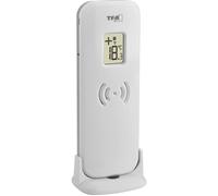 TFA Dostmann Émetteur de température 30.3250.02 – radio 433 MHz, supplémentaire, écran, blanc