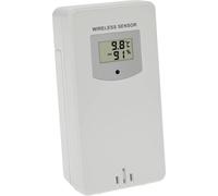 TFA Dostmann Capteur supplémentaire/remplacement, 30.3253.02, pour station météo Luna (35.1165.01) et OAK (35.1167.54), capteur d'humidité et de température, blanc