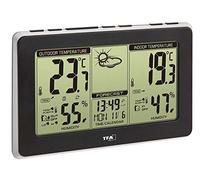 TFA Dostmann 35.1151.01 Mondo Station météo Radio (Noir avec Batteries)