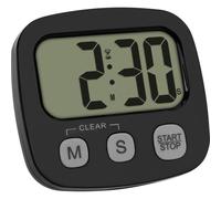 TFA Dostmann 4009816042507 Chronomètre noir numérique