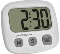 TFA Dostmann 4009816042521 Chronomètre blanc numérique