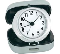Réveil à quartz TFA Dostmann 60-1012 argent