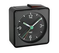 TFA Dostmann 60.1013 Push Réveil électronique Mouvement de Balayage (Noir avec Batterie)