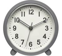 TFA Dostmann 60.1043.10 à quartz Réveil gris Heures de réveil 1 mécanisme d'horloge silencieux