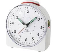 TFA Dostmann 60.1513.02 radiopiloté(e) Réveil blanc Fluorescent aiguilles