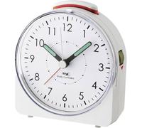 TFA Dostmann 60.1513.02 radiopiloté(e) Réveil blanc Fluorescent aiguilles