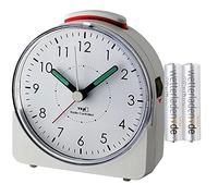 TFA Dostmann 60.1513 Sunrise Radio-réveil analogique Blanc avec piles