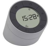 TFA Dostmann 60.2029.10 à quartz Réveil gris, anthracite Heures de réveil 2