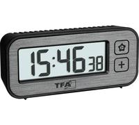 TFA Dostmann 60.2039.10 à quartz Réveil gris Heures de réveil 1