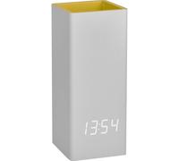 TFA Dostmann 60.2041.15 à quartz Horloge de table gris, jaune